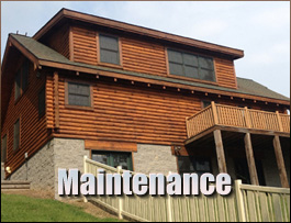  Danville City, Virginia Log Home Maintenance