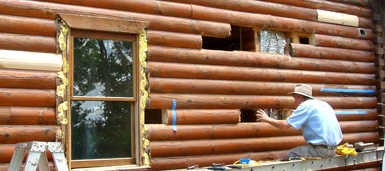 Log Home Repair Danville City, Virginia